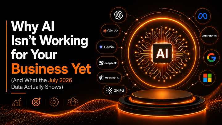 Why AI Isn't Working for Your Business Yet (And What the July 2026 Data Actually Shows)