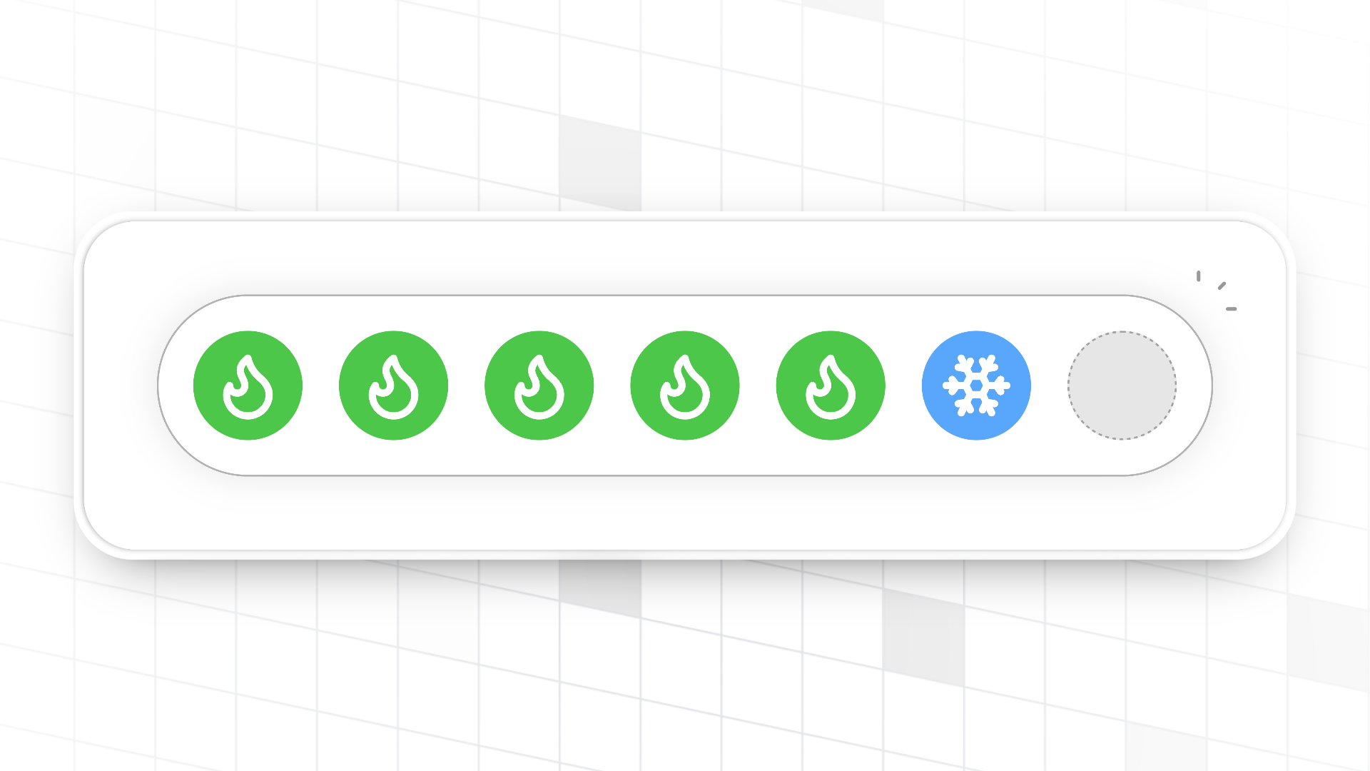 Streak freezes in Trophy gamification API