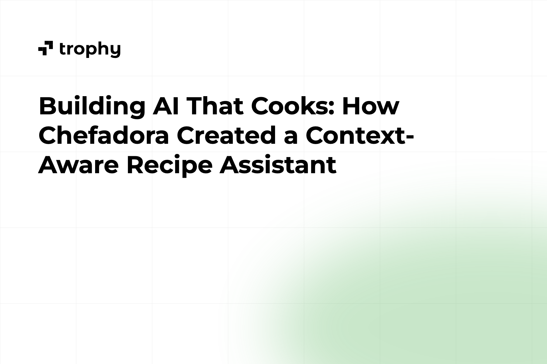 Building AI That Cooks: How Chefadora Created a Context-Aware Recipe Assistant