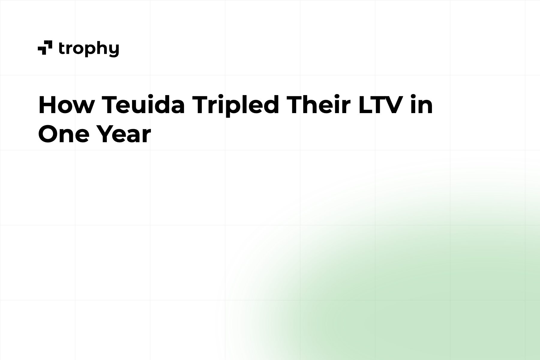 How Teuida Tripled Their LTV in One Year