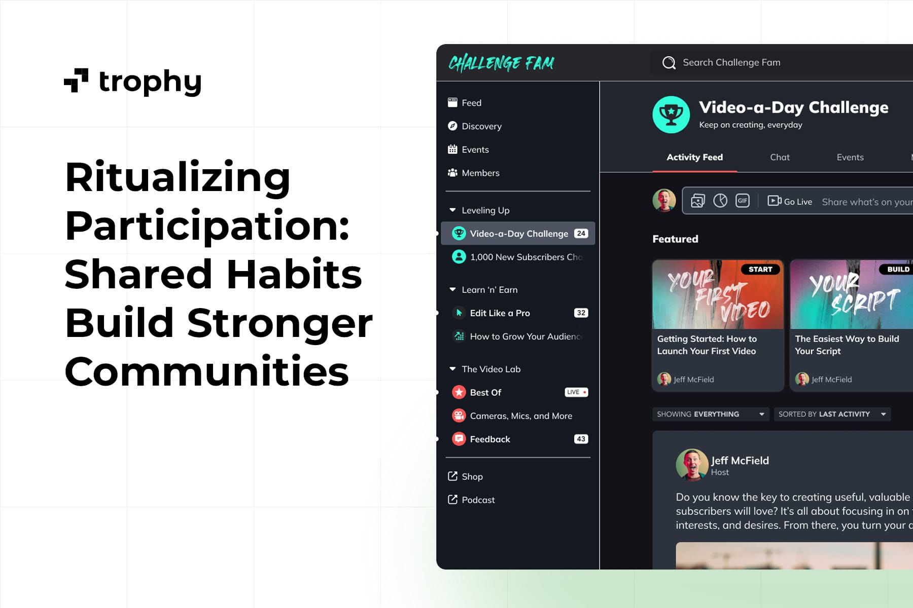 Ritualizing Participation: How Shared Habits Build Stronger Communities