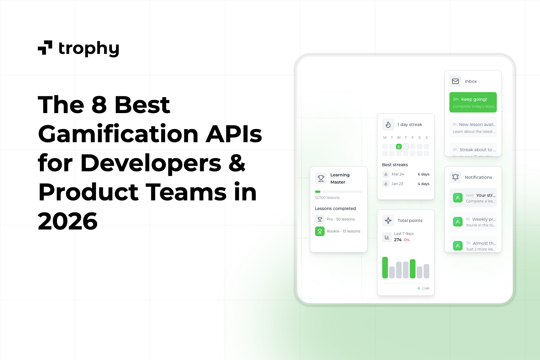 The 8 Best Gamification APIs for Developers & Product Teams in 2026