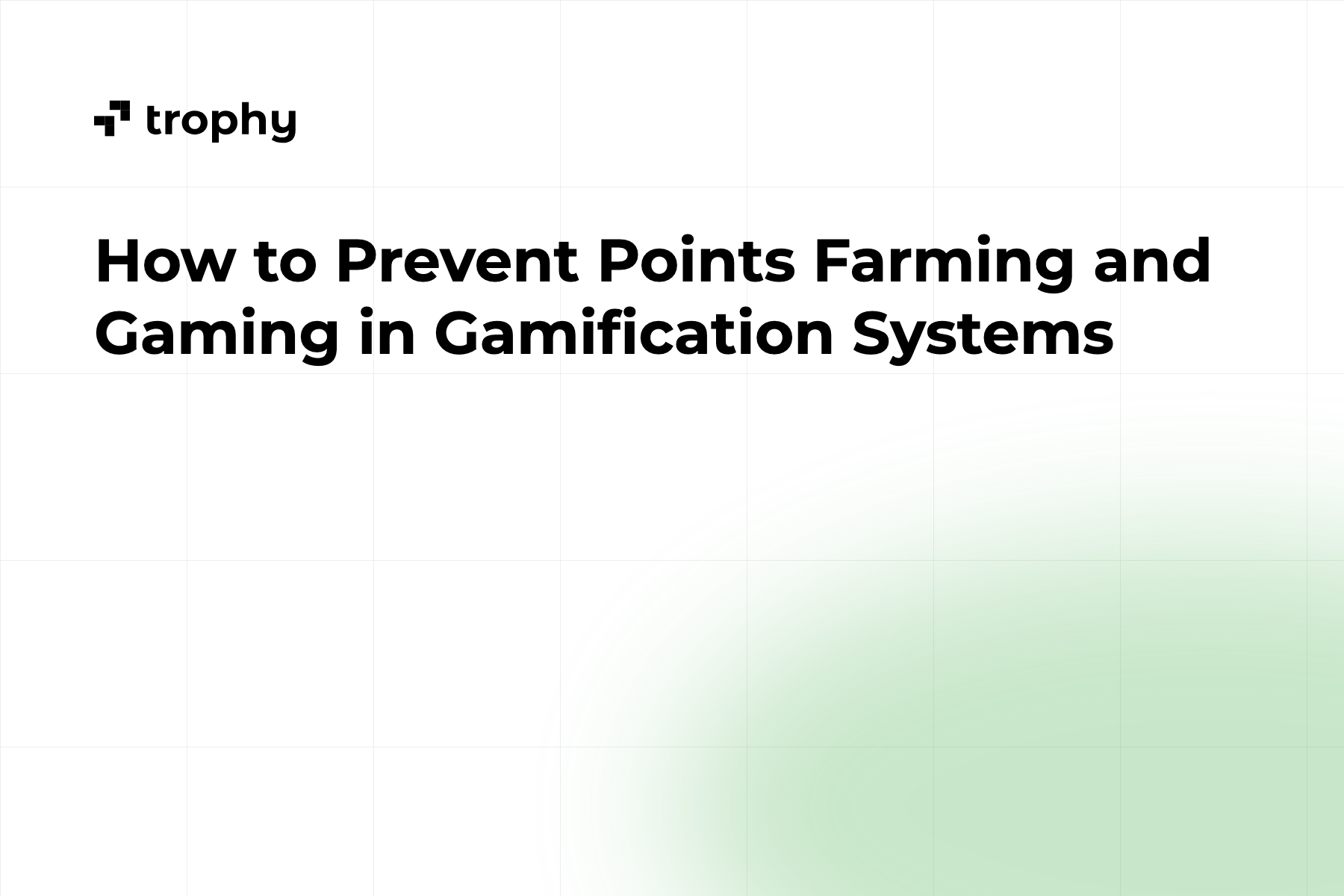 How to Prevent Points Farming and Gaming in Gamification Systems