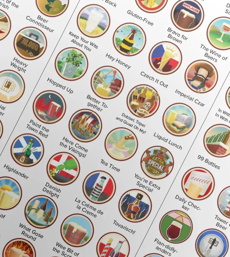 Untappd social gamification