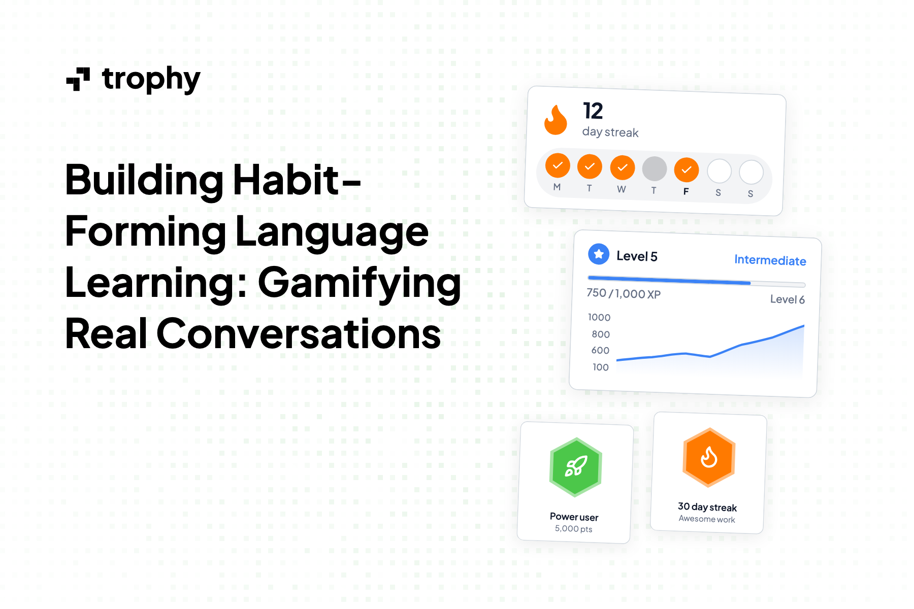 Building Habit-Forming Language Learning: Gamifying Real Conversations