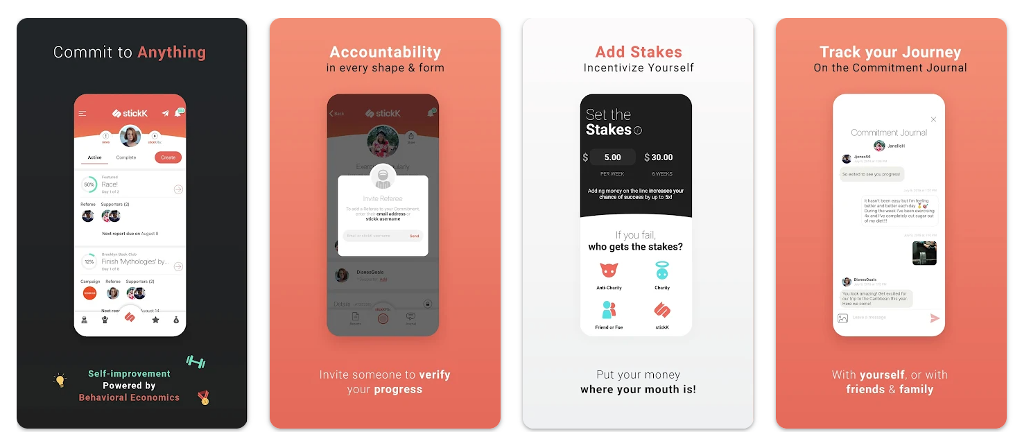 StickK: Social Accountability As The Primary Mechanic