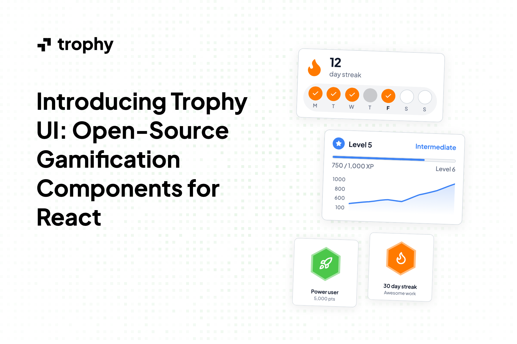 Introducing Trophy UI: Open-Source Gamification Components for React