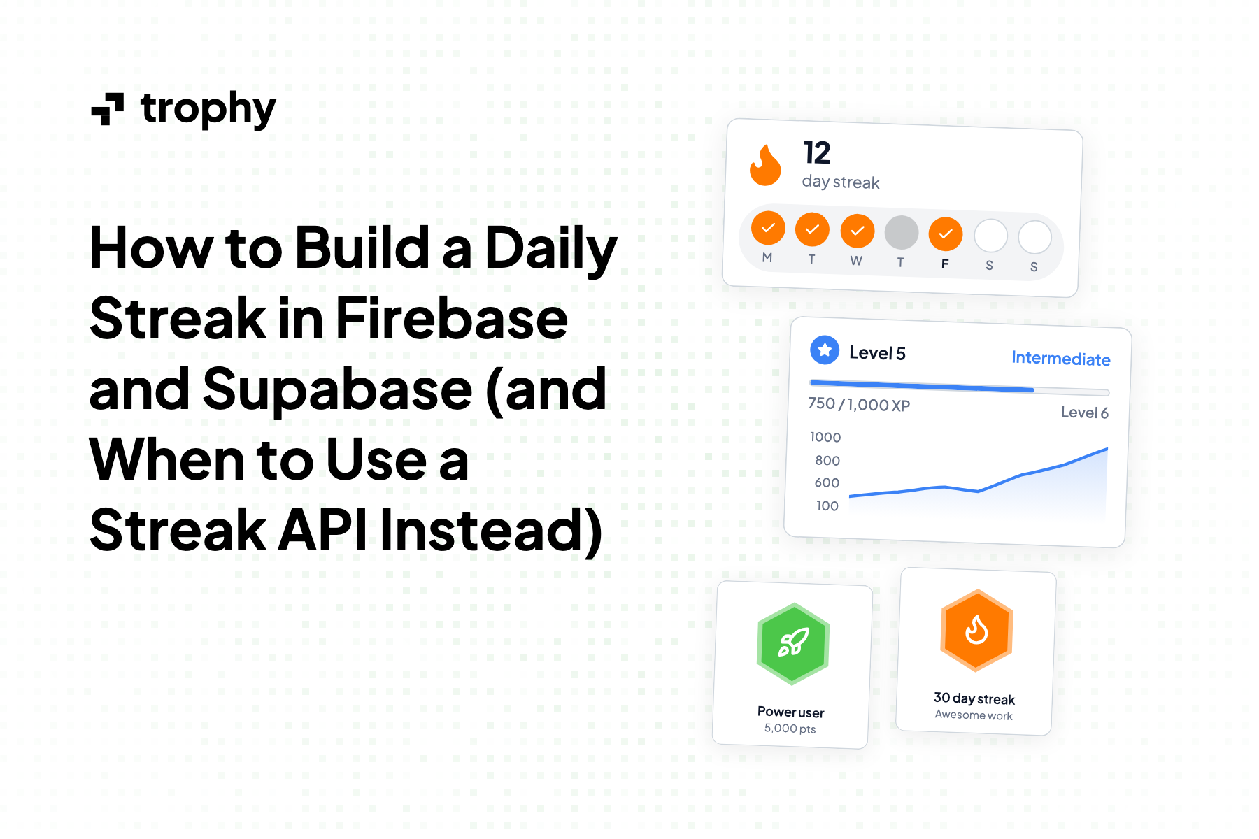 How to Build a Daily Streak in Firebase and Supabase (and When to Use a Streak API Instead)