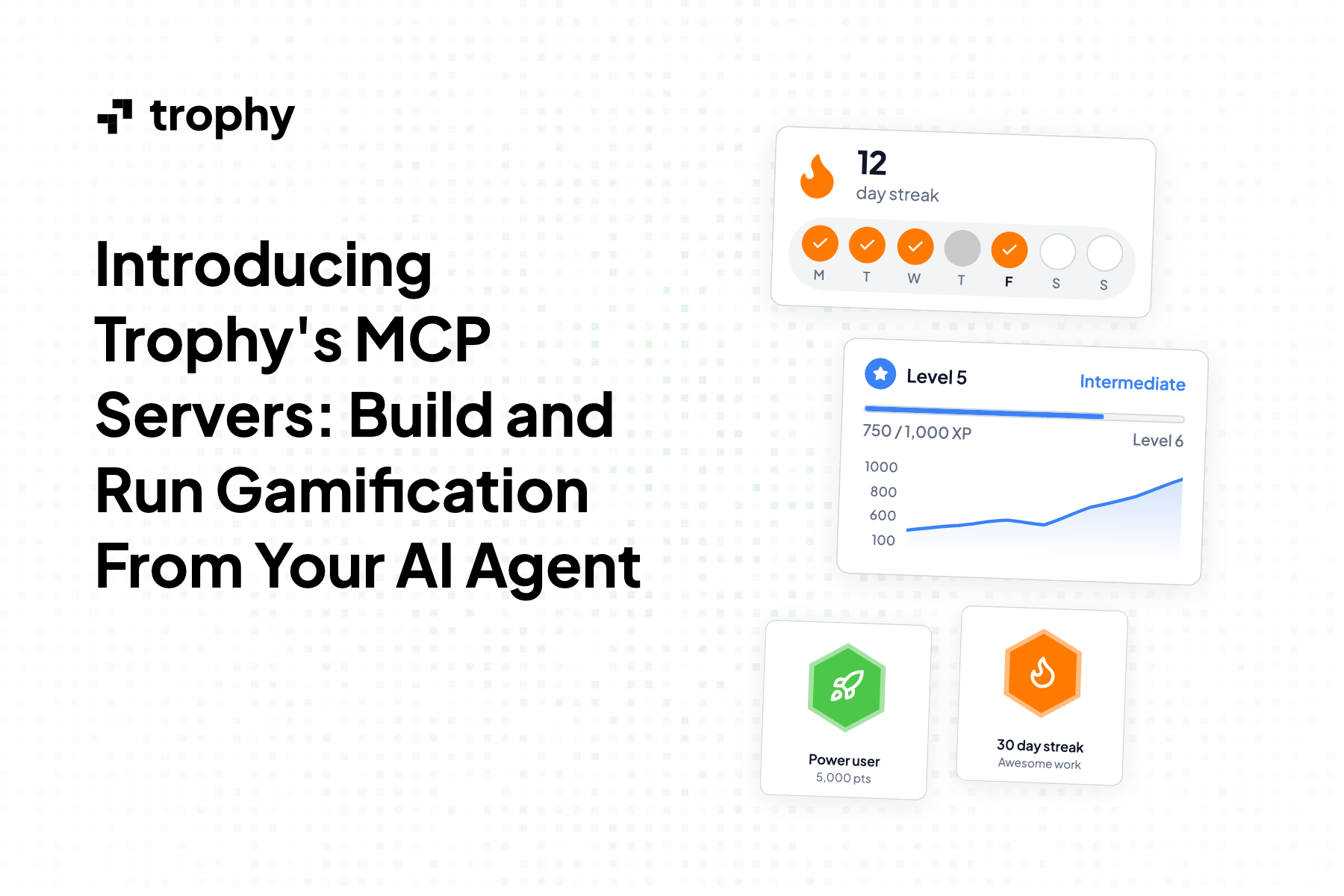 Introducing Trophy's MCP Servers: Build and Run Gamification From Your AI Agent