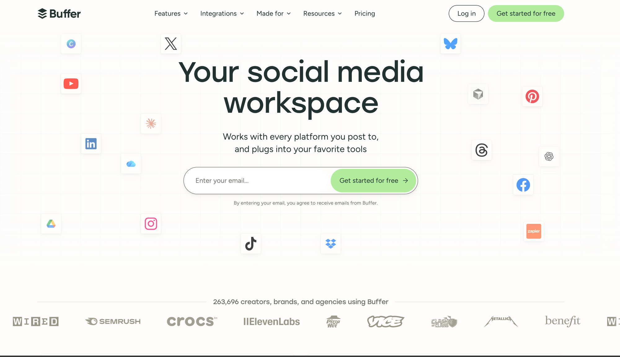 Buffer — Best for Solo Creators & Nano-Businesses