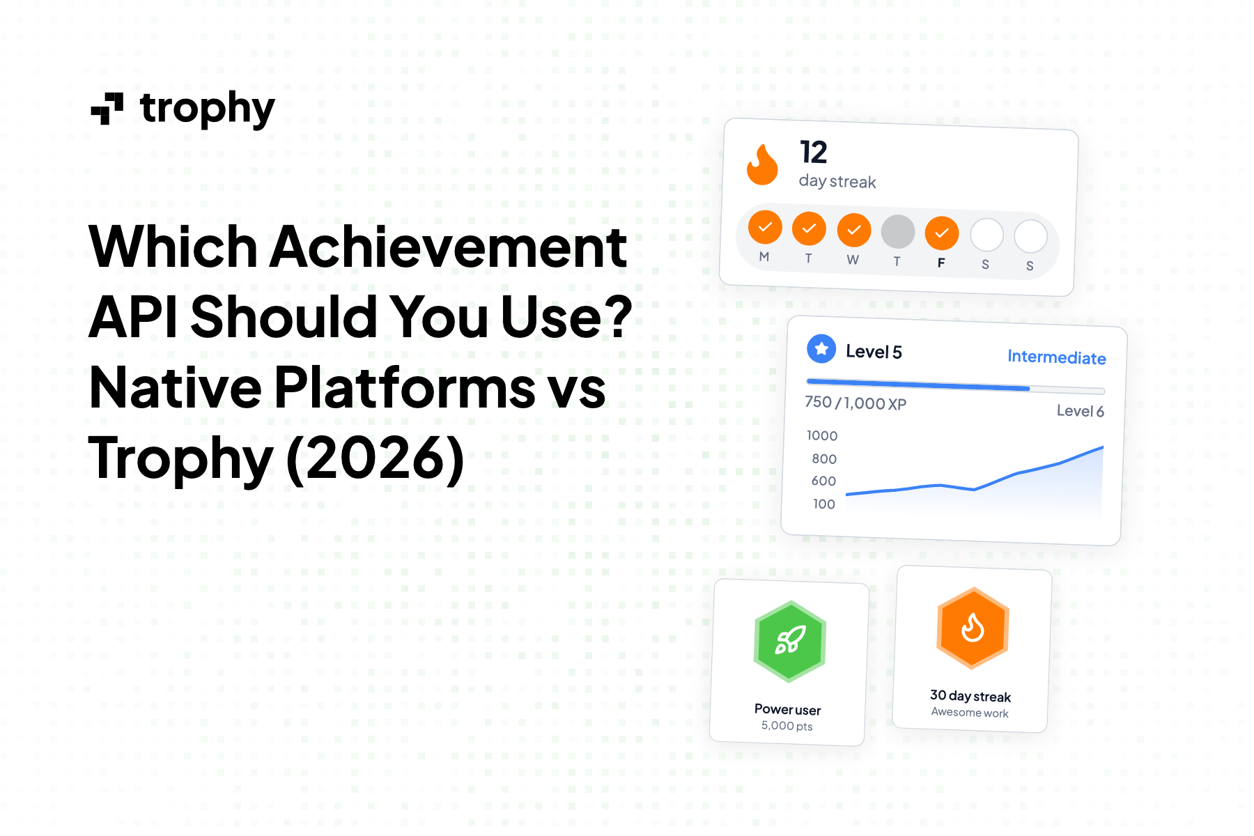 Which Achievement API Should You Use? Native Platforms vs Trophy (2026)