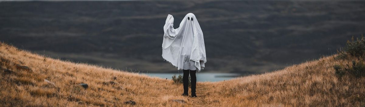 Eek! It’s a ghost!