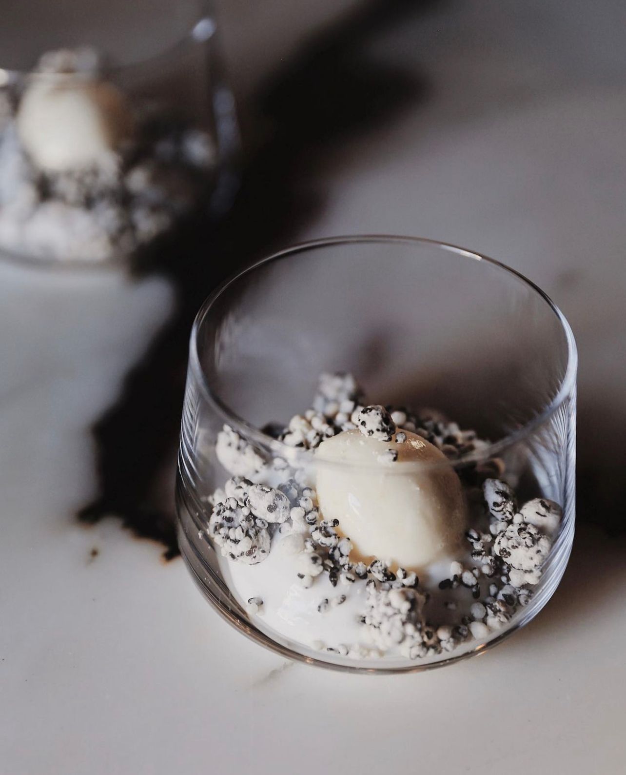 Black Sesame Crumble