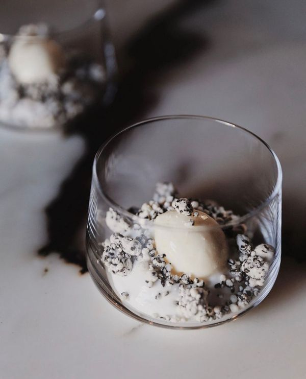 Black Sesame Crumble