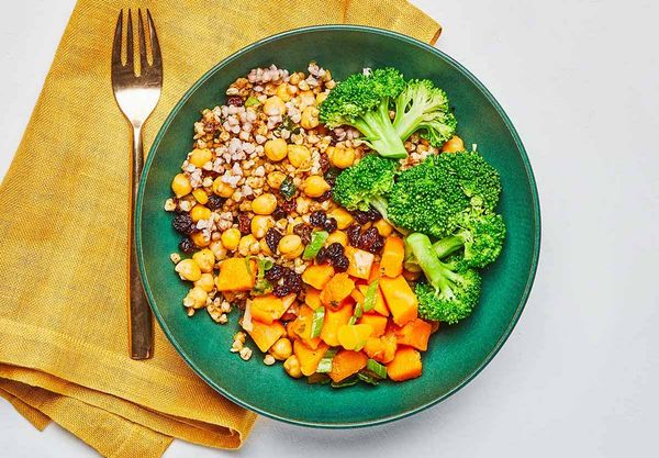 Splendid Recipe: Ras El Hanout Buckwheat Grain Bowl