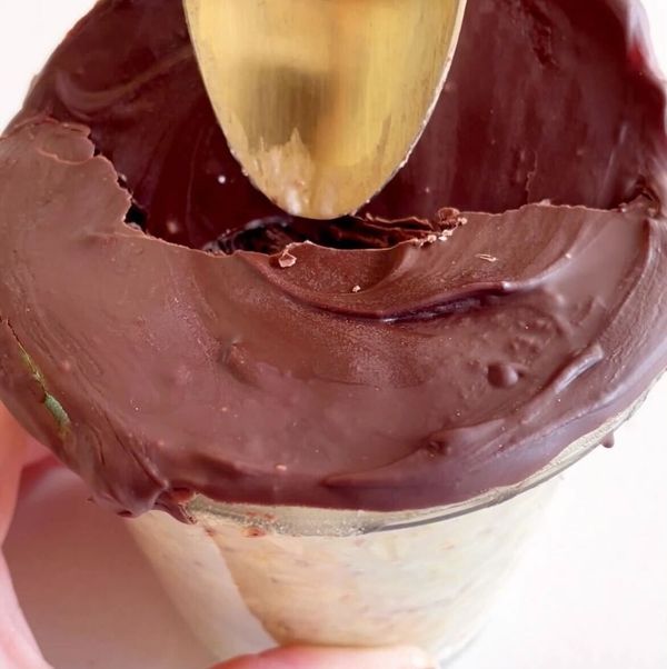 Banana Flax Smoothie Overnight Oats Hack