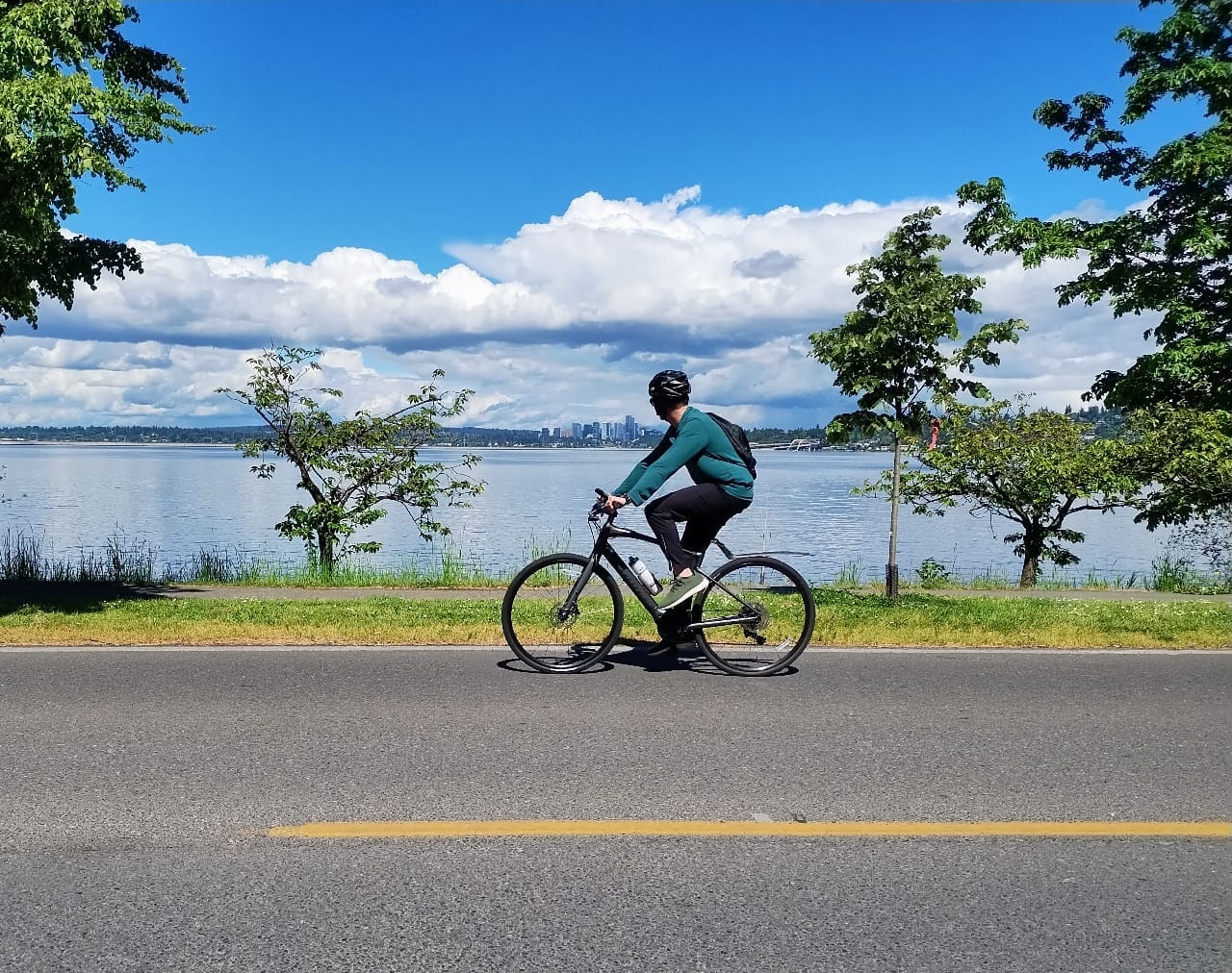 Katie Wilson Scales Bicycle Weekends on Lake Washington Boulevard Back Up