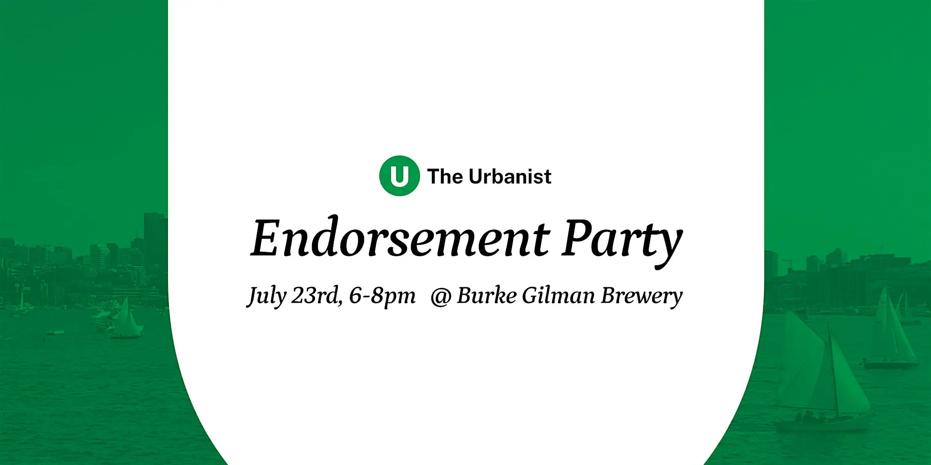Join The Urbanist at Our Annual Summer Endorsement Party
