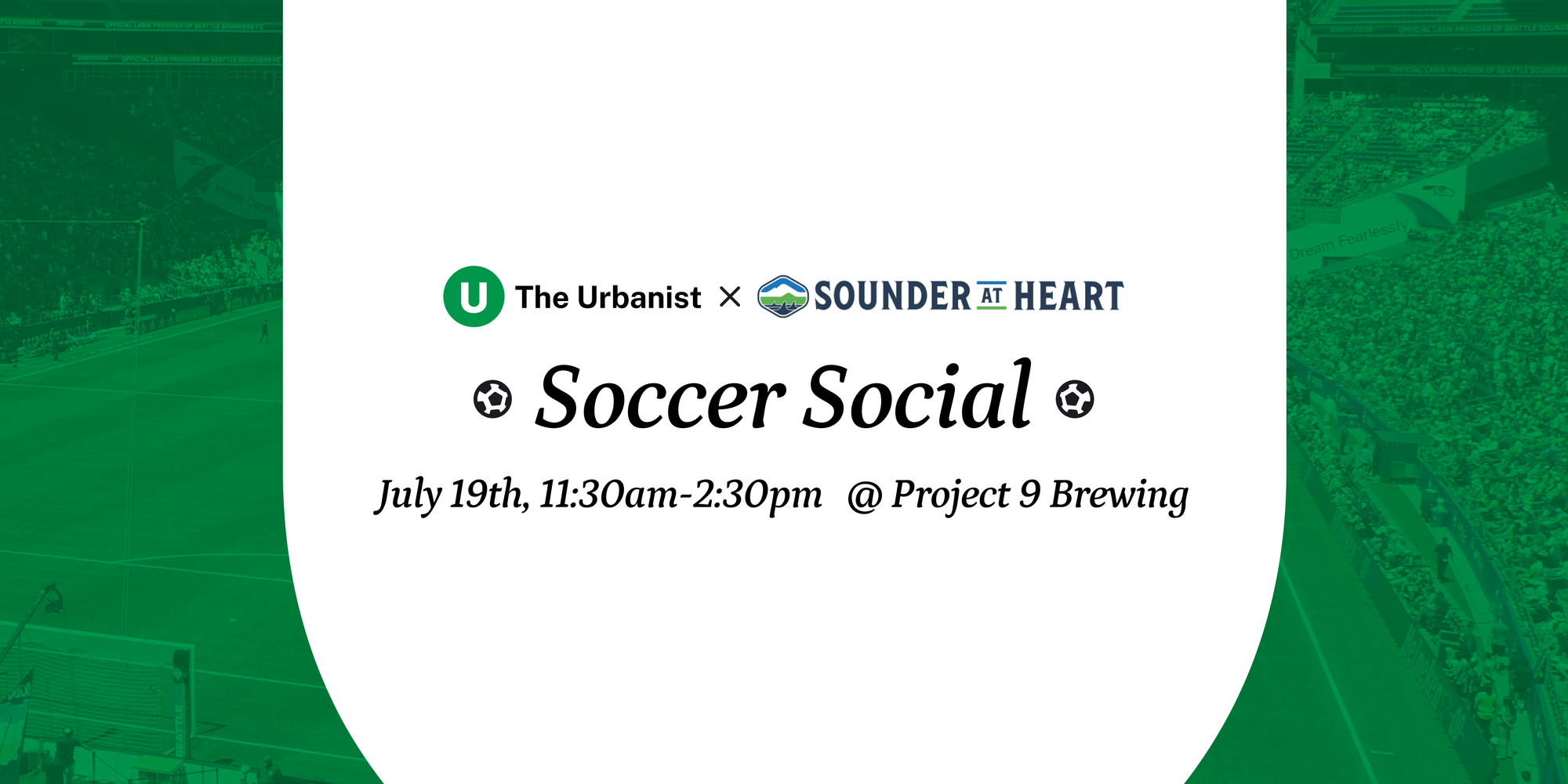 July Soccer Social and Endorsement Party