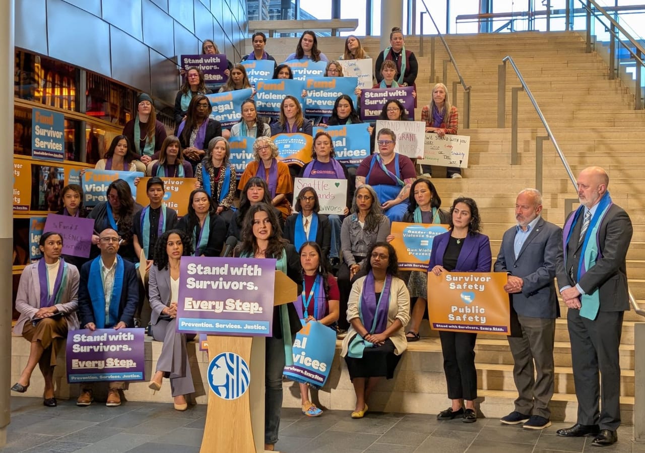 Rinck Pushes Against Gender-Based Violence, Facing Budget Headwinds