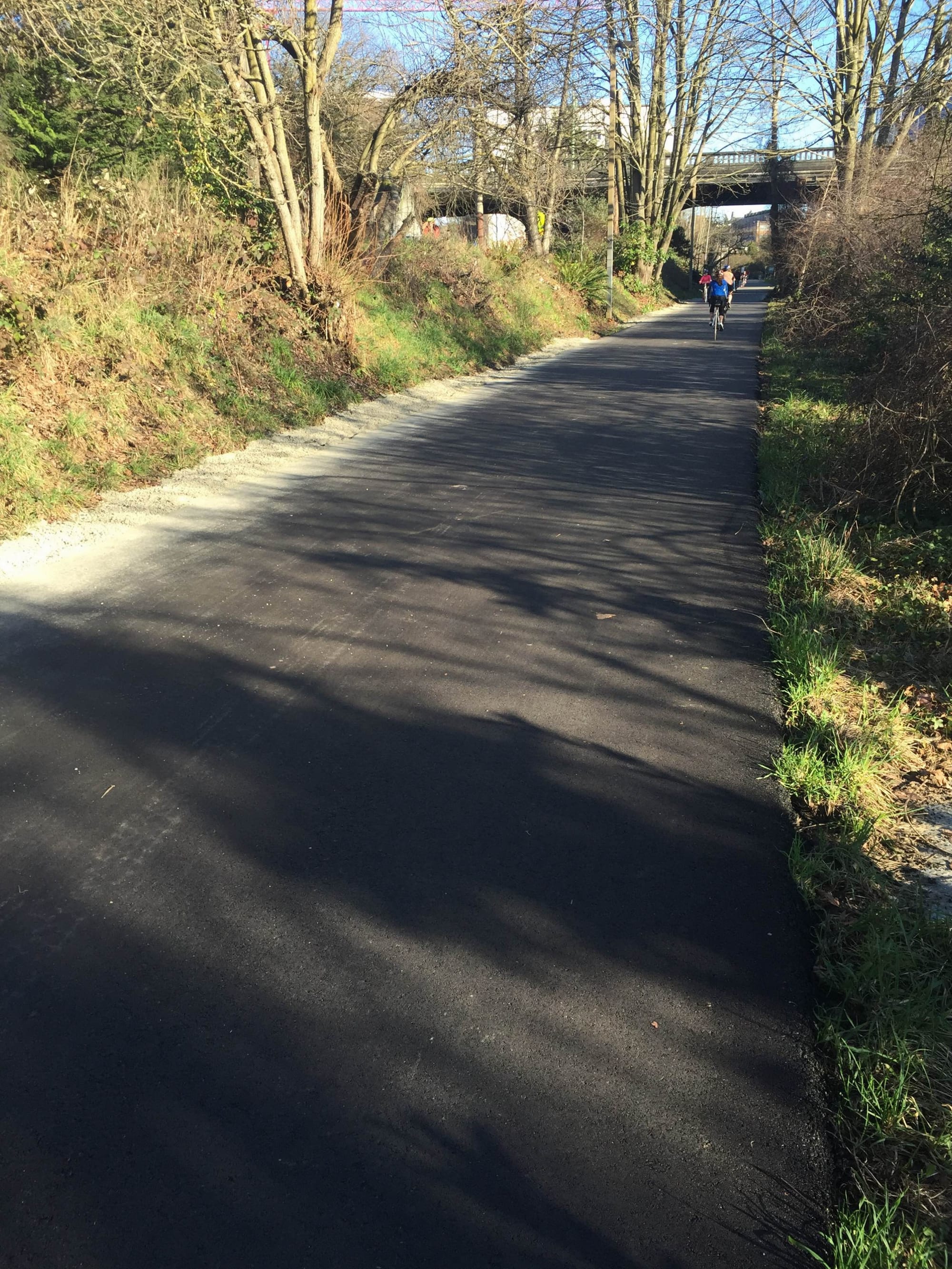 The restored Burke-Gilman Trail.