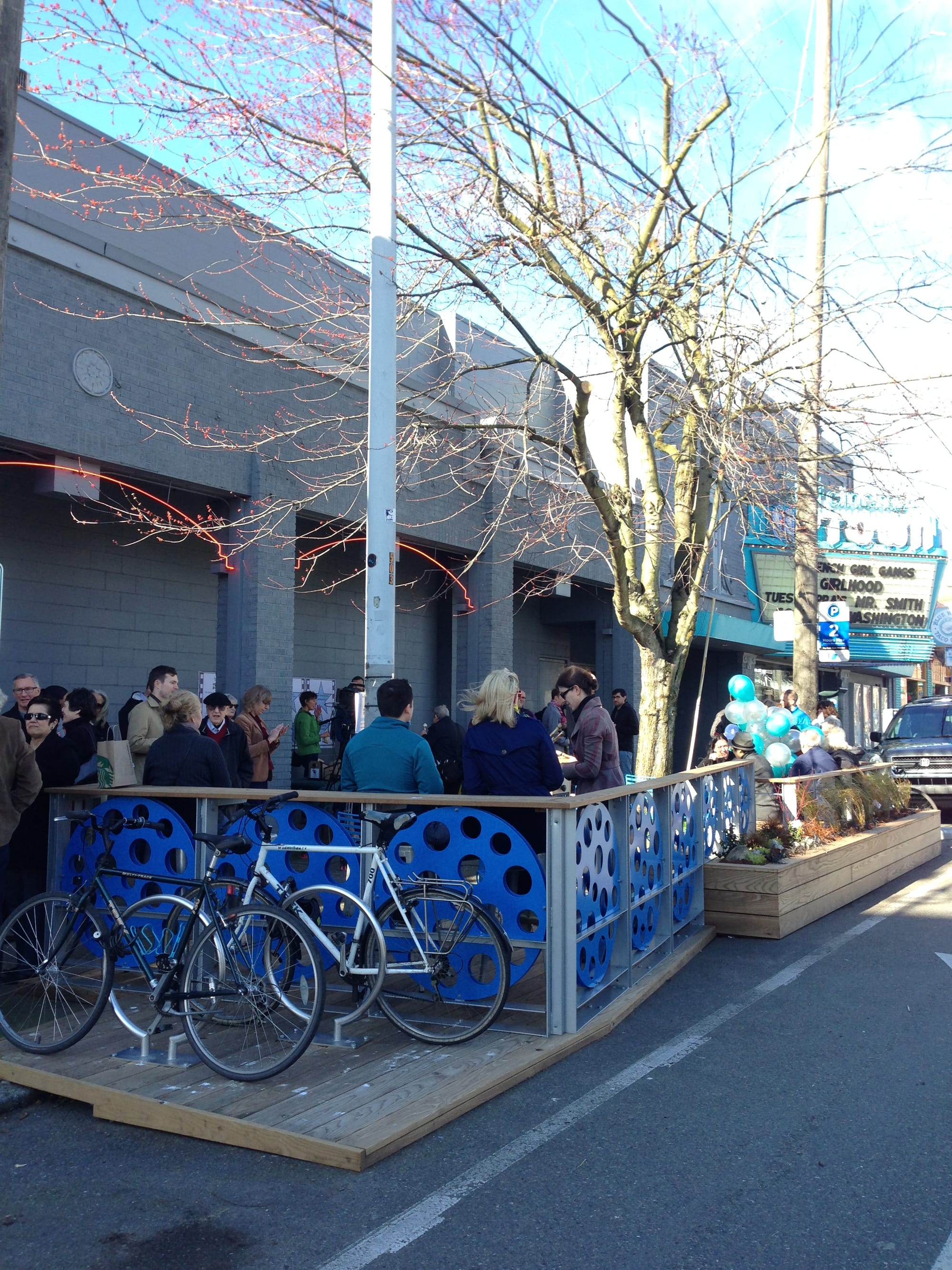 Uptown Parklet, courtesy of SDOT.