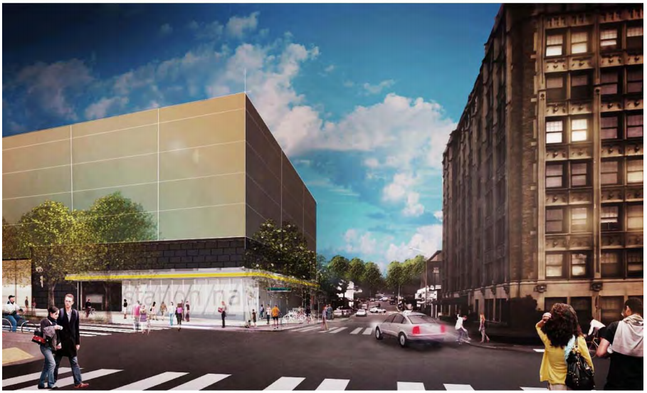 University District Station bulk rendering.