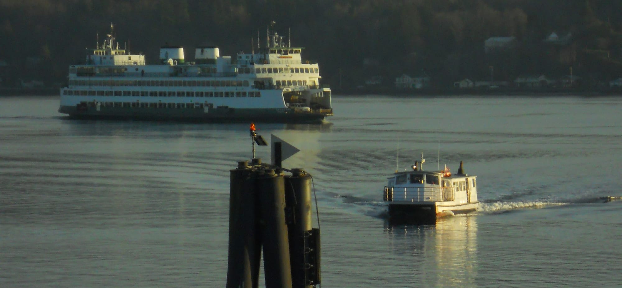 Ferries are critical links in Puget Sound's transportation network. Photo by the author.