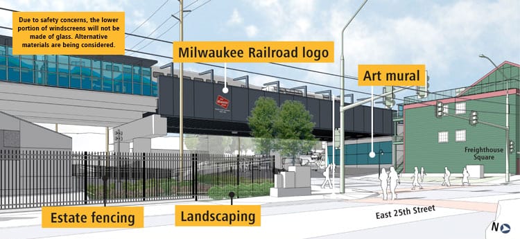 G Street rendering. (Sound Transit)
