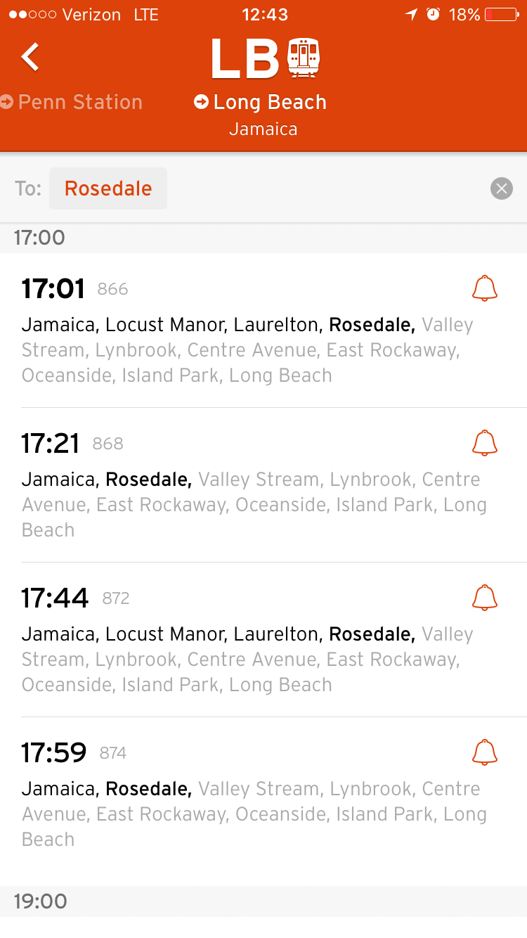 Long Beach line that operates from Penn Station to Long Beach, Long Island. (Transit)