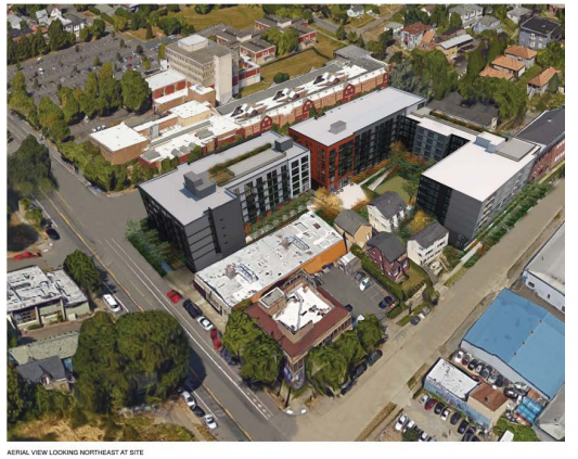 Rendering of 1203 E Spruce St. (City of Seattle / b9 architects)