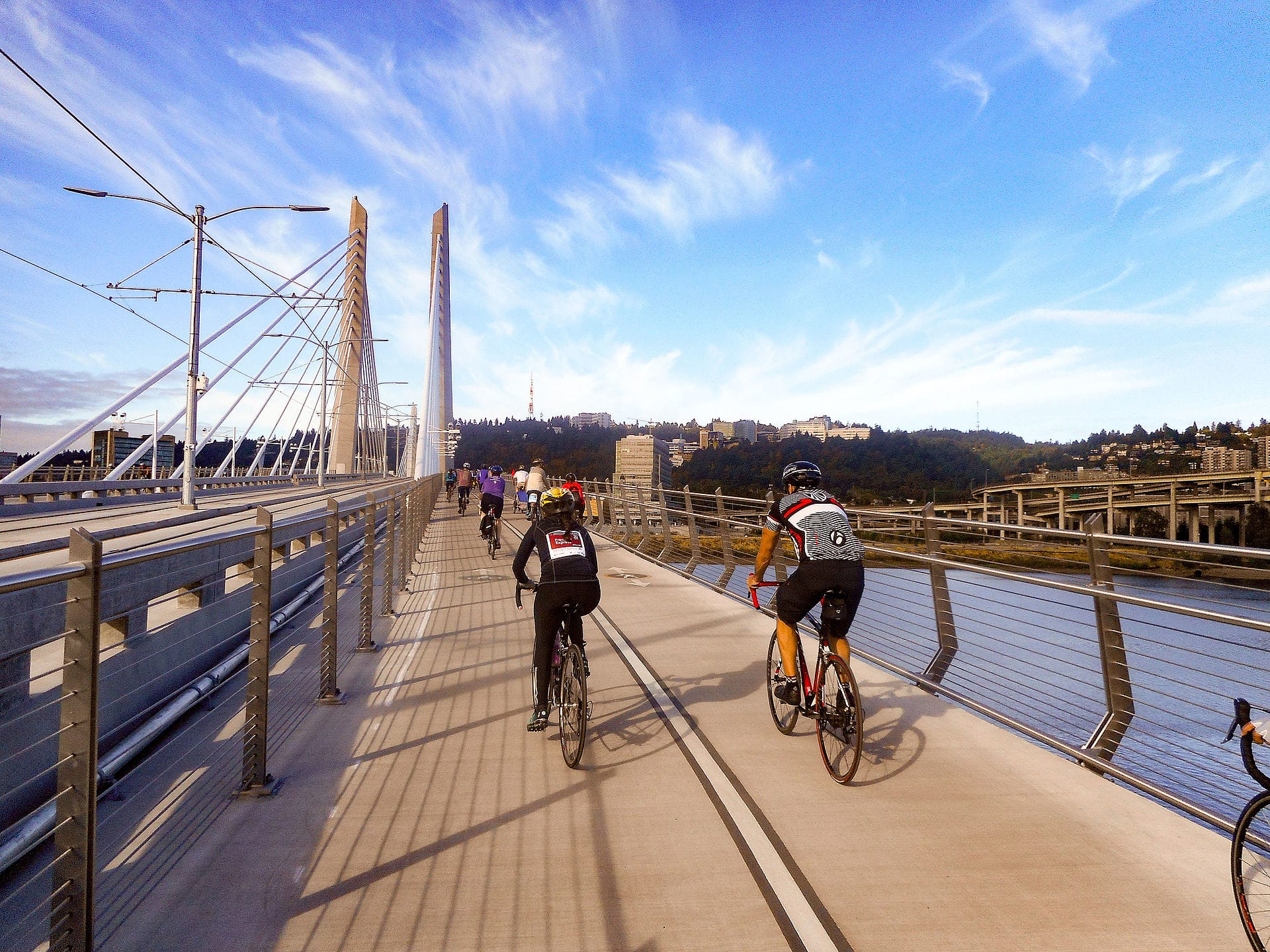 The Tilikum Crossing in Portland.