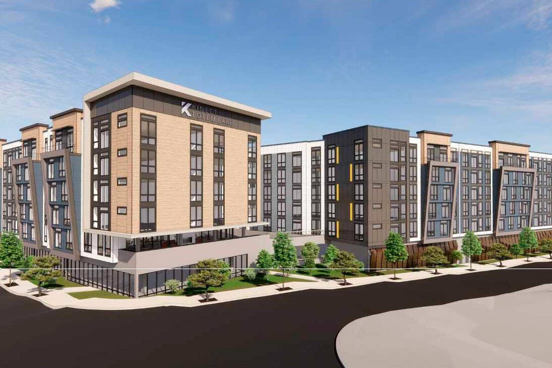 Kinetic Mixed Use rendering
