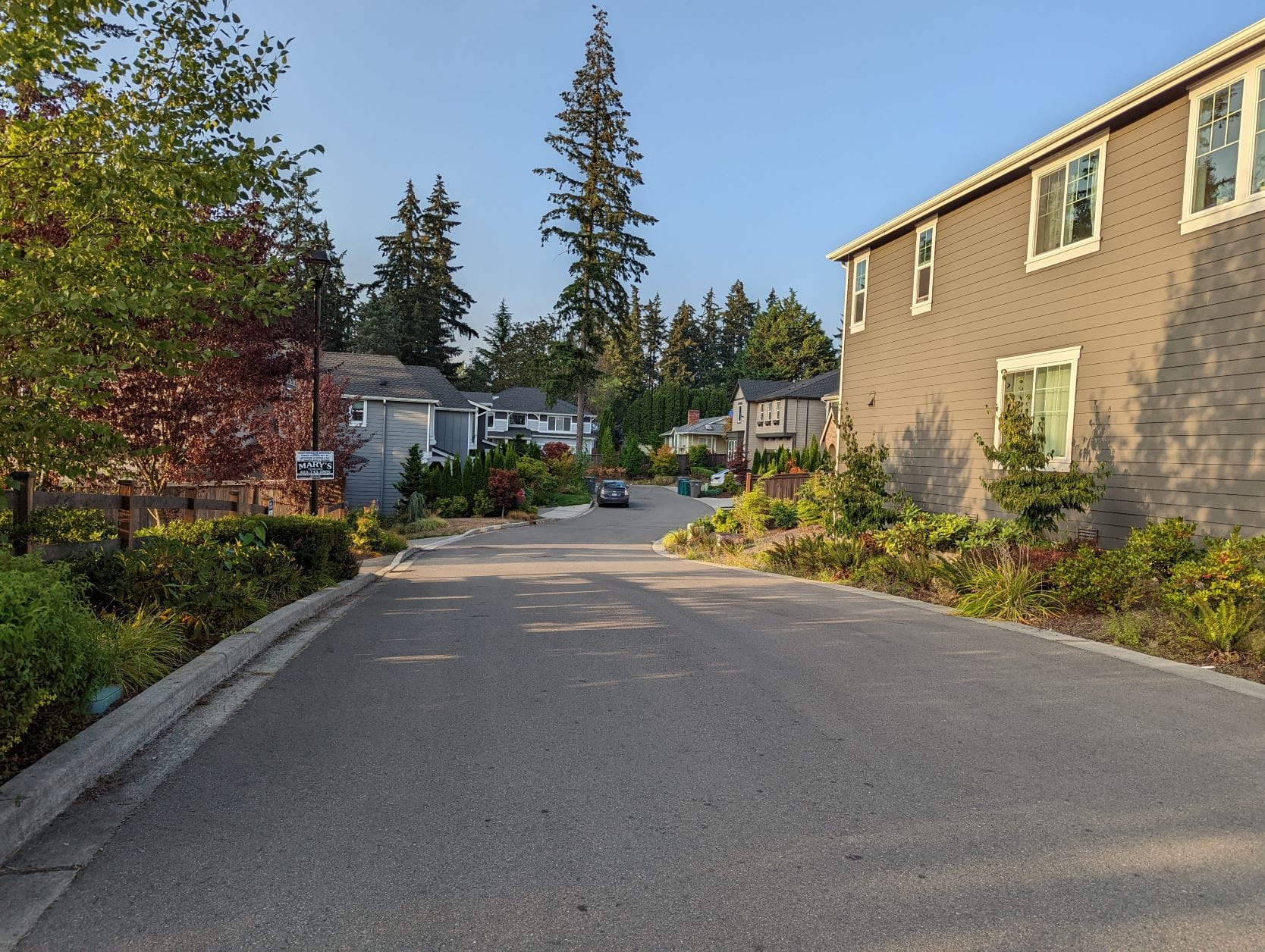 Part of the Radke subdivision 