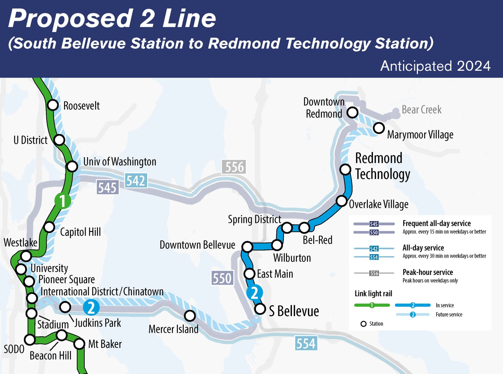 Sound Transit's Draft Service Plan for 2024 Charts Some Service