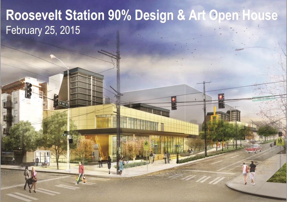                      Roosevelt Station 90% Design Open House
                     