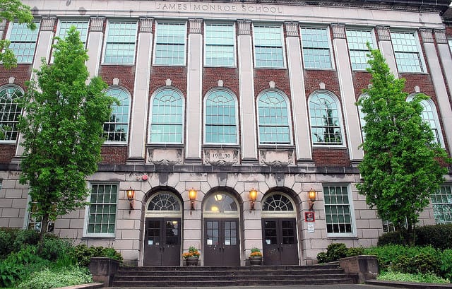                      What We’re Reading: No Downtown School
                     