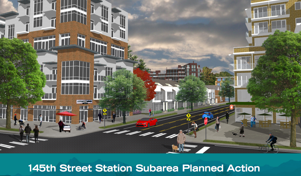 Shoreline Planning Station Areas for Future Light Rail