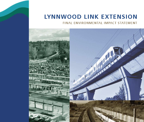                      Lynnwood Link FEIS Now Available!
                     