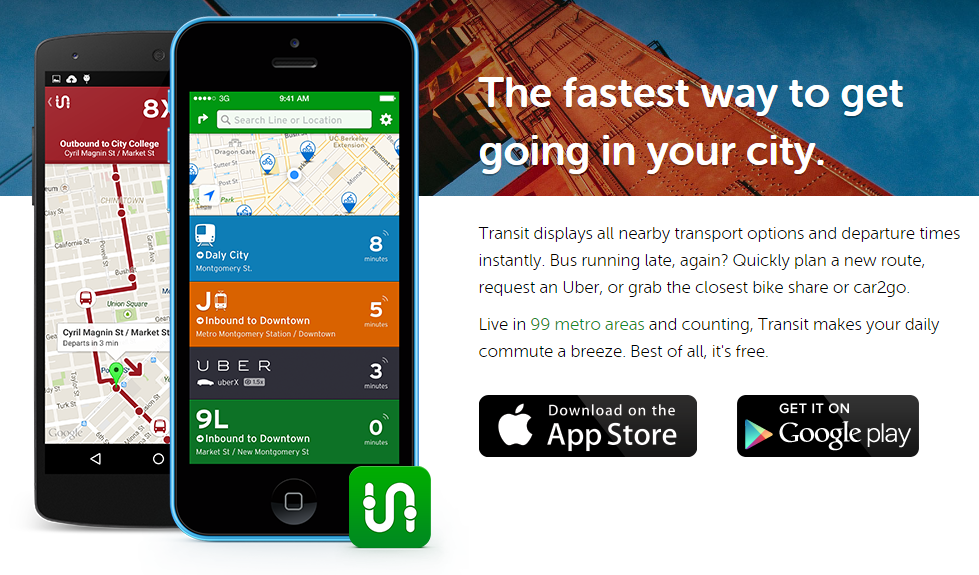 Transit App Update: Transit Alarms, Bike Lanes, and Better Trip Planner