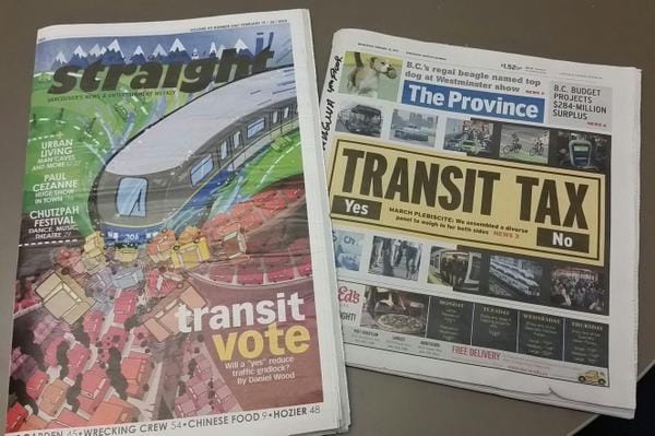 Vancouver Transit Vote