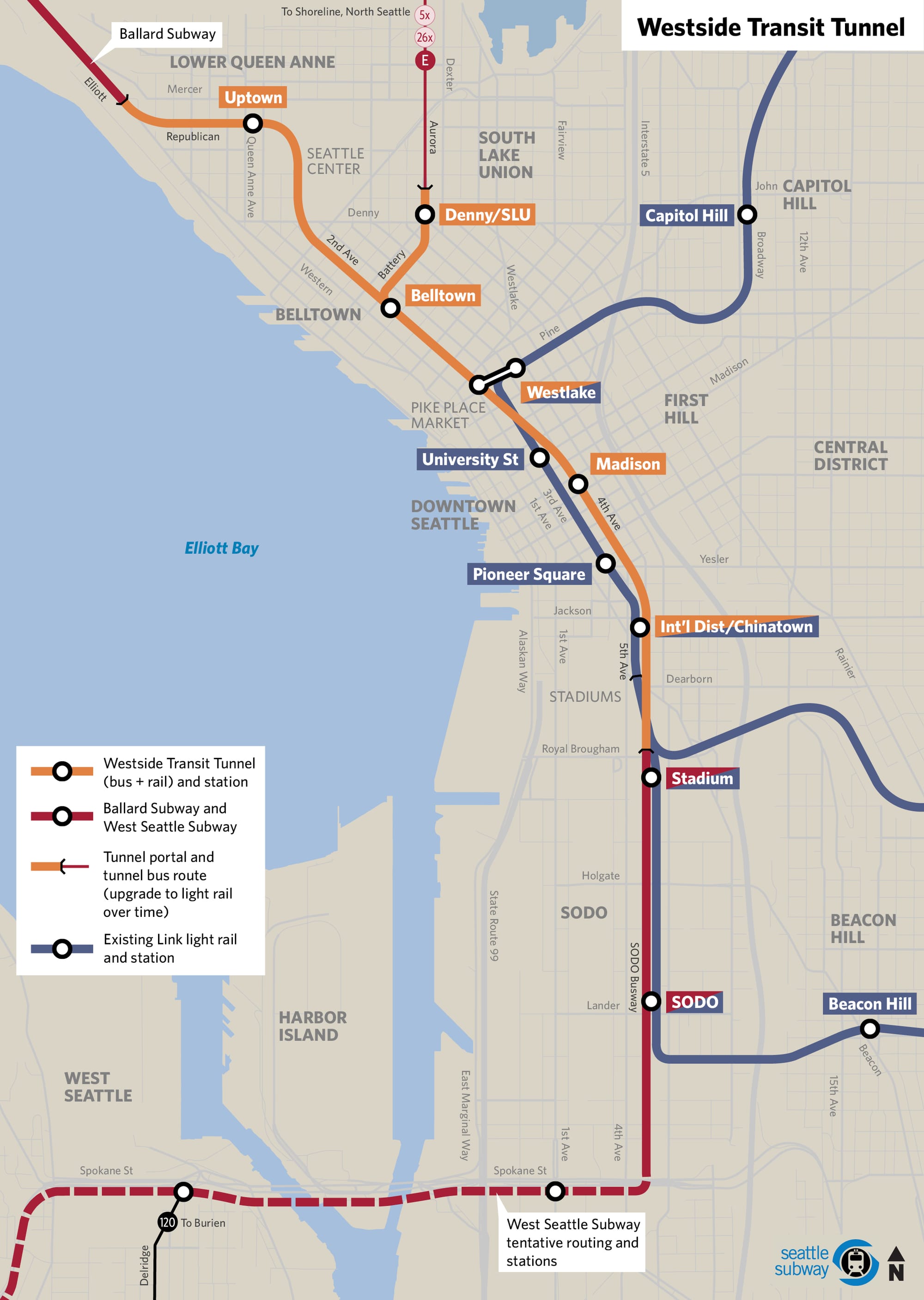 What We’re Reading: An Alternative Seattle Subway