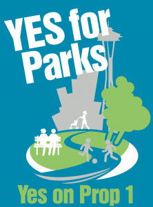                      Reminder: Vote “FOR” the Seattle Metropolitan Park District
                     
