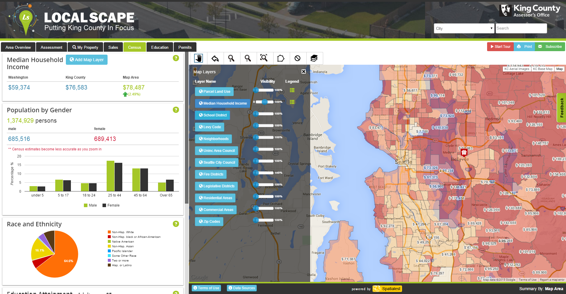 Map of the Week: King County’s Localscape
