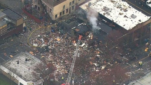 Greenwood after the explosion. Credit: KOMO 4
