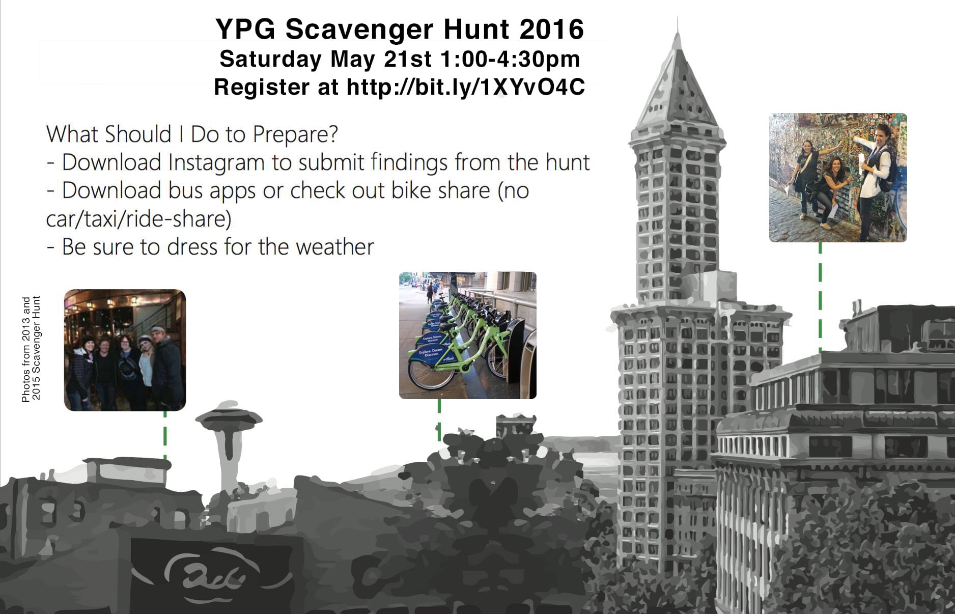 Upcoming Event: Seattle/Planning-Themed Scavenger Hunt On May 21st