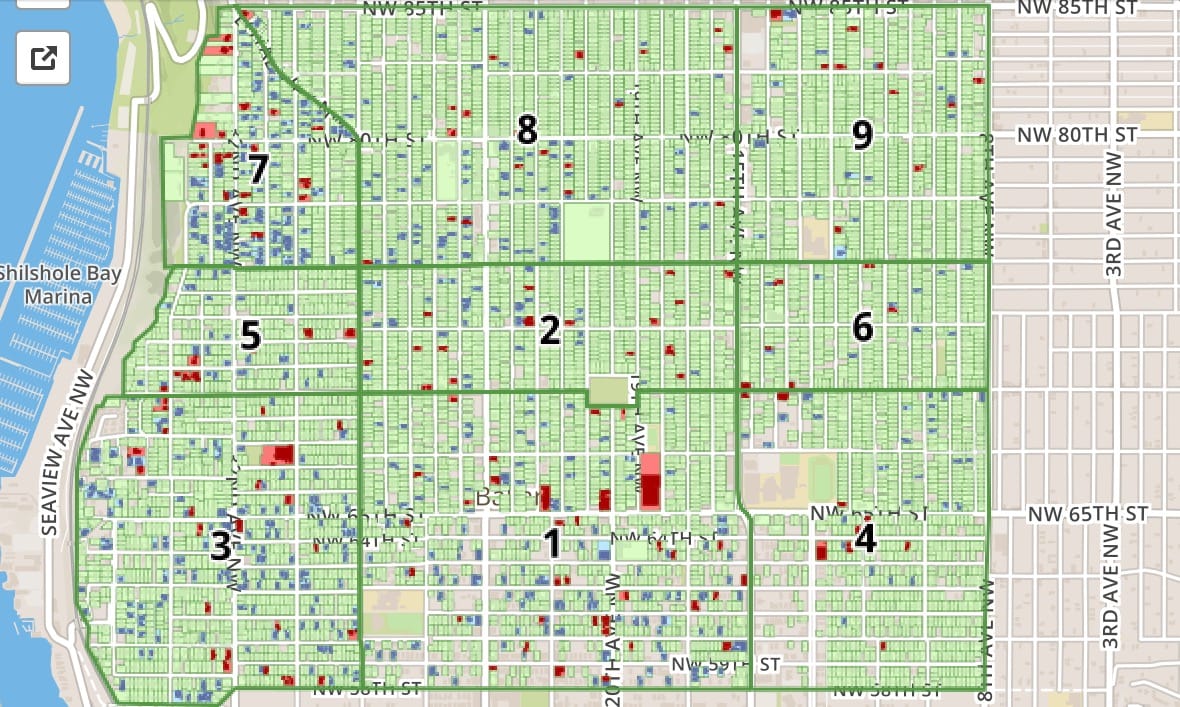 Map Of The Week: Ballard Building Inventory