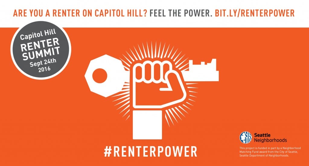 Event Notice: Capitol Hill Renter Summit