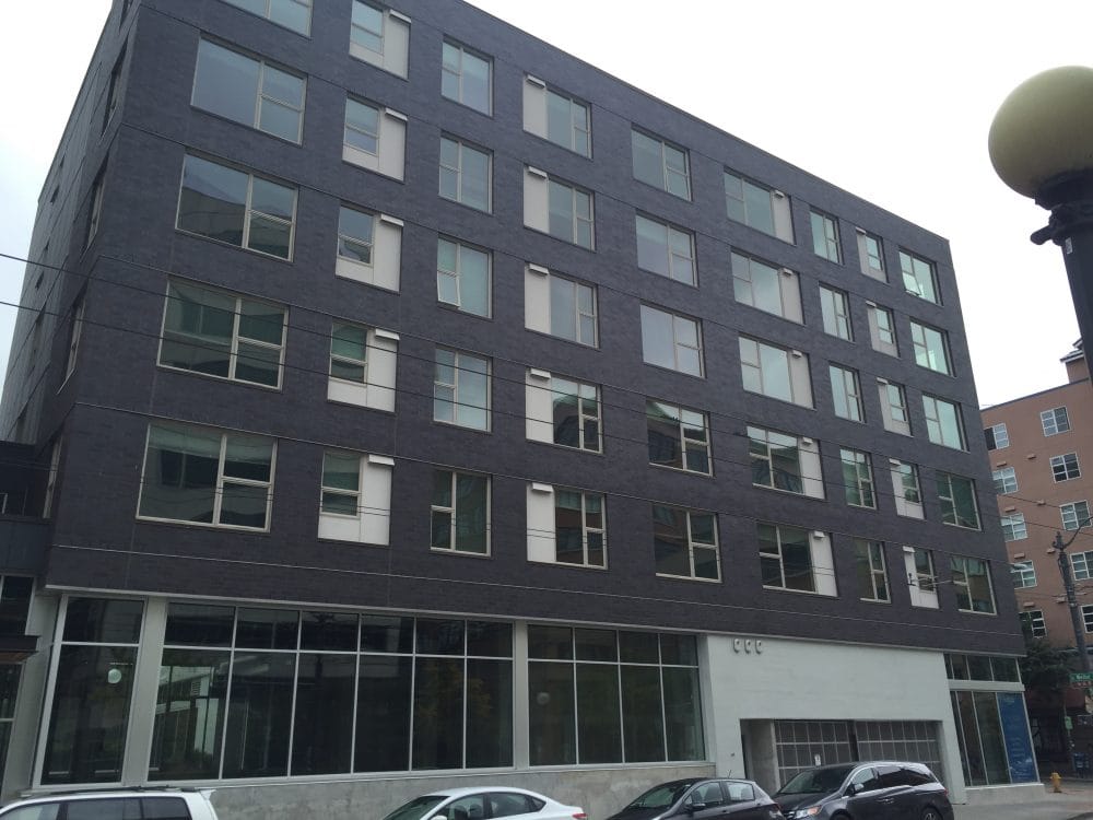 A new apartment built as part of the renovation project for the old Publix Hotel.