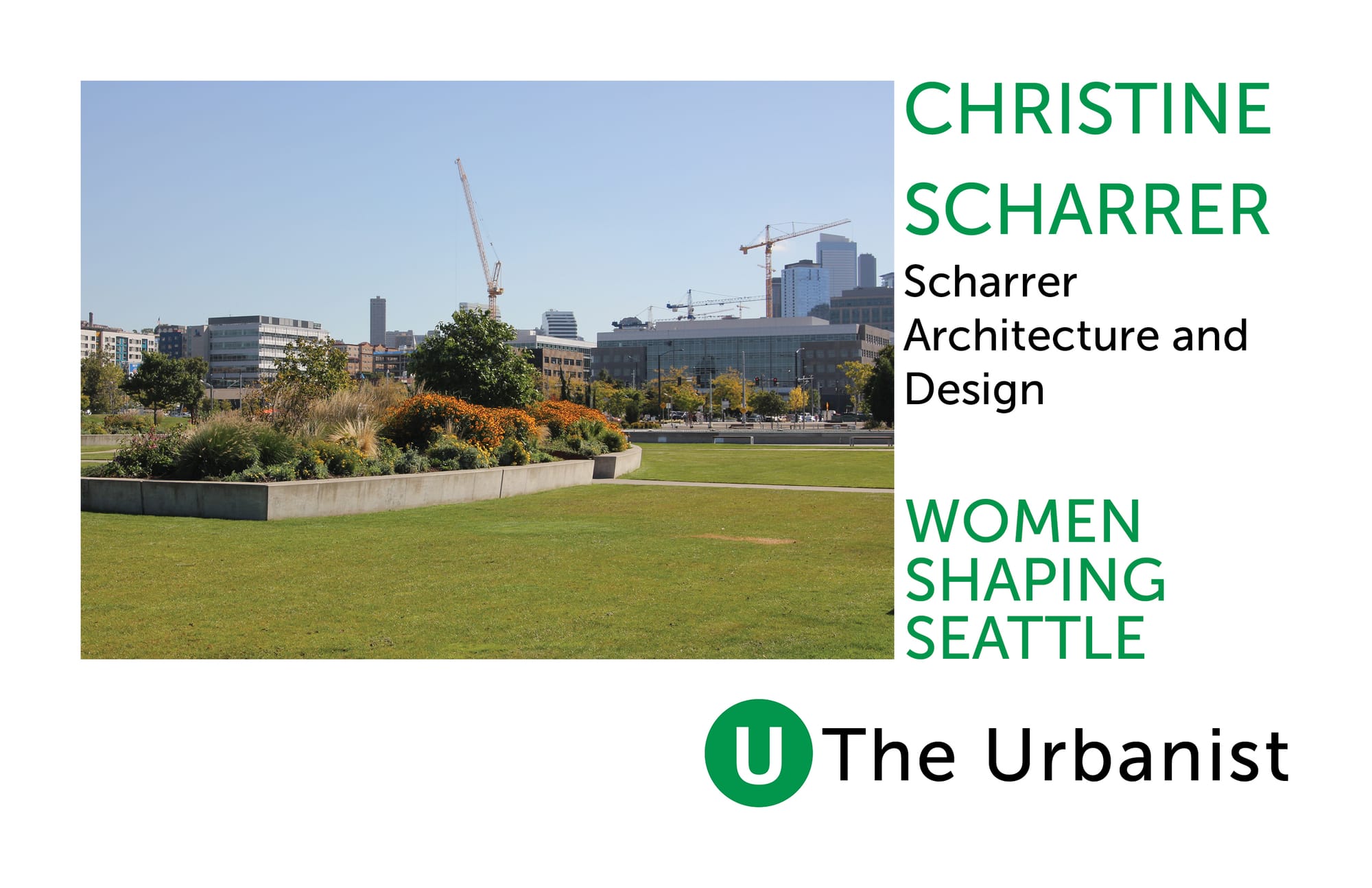 Women Shaping Seattle: An Interview With Christine Scharrer